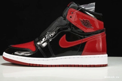 AIR JORDAN HIGH OG 1 “BRED PATENT” 1117